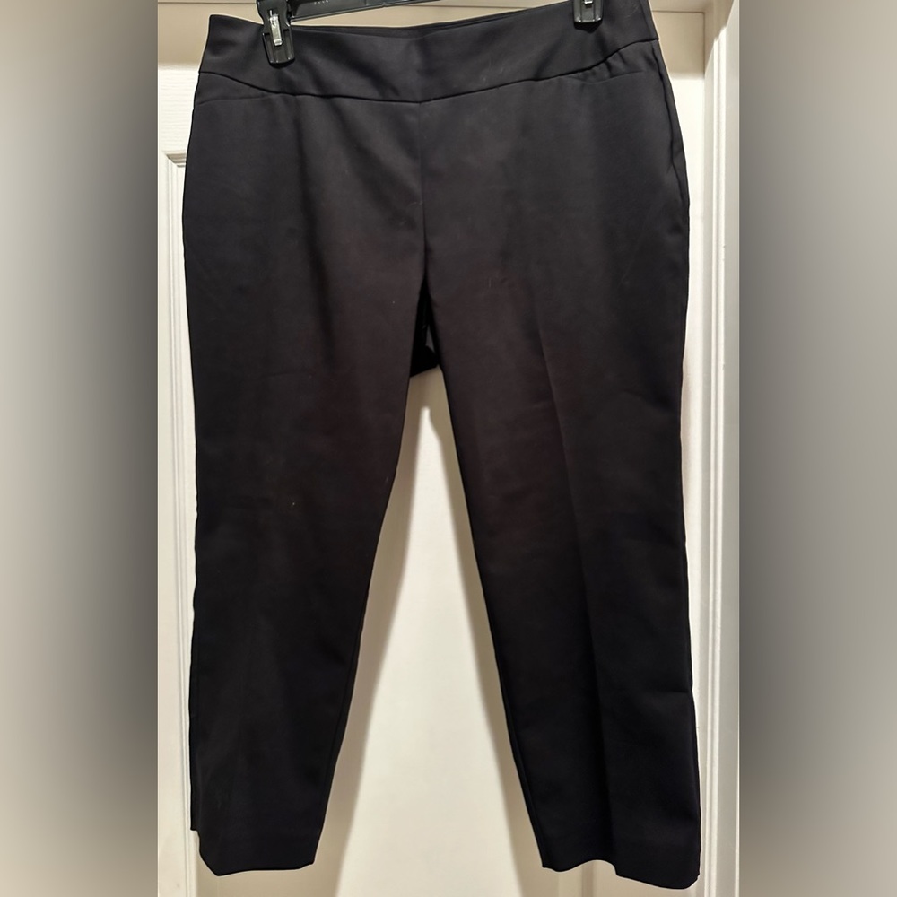 Investments Petites Black Ankle Pants Like NWOT